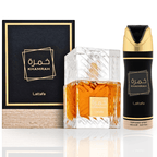 Lattafa Khamrah Set - (100ml Perfume + 200ml Deodorant Spray by choice) - Arabuli PerfumesLattafa Khamrah Set - (100ml Perfume + 200ml Deodorant Spray by choice) - Arabuli PerfumesArabuli PerfumesLattafa Khamrah Set - (100ml Perfume + 200ml Deodorant Spray by choice)